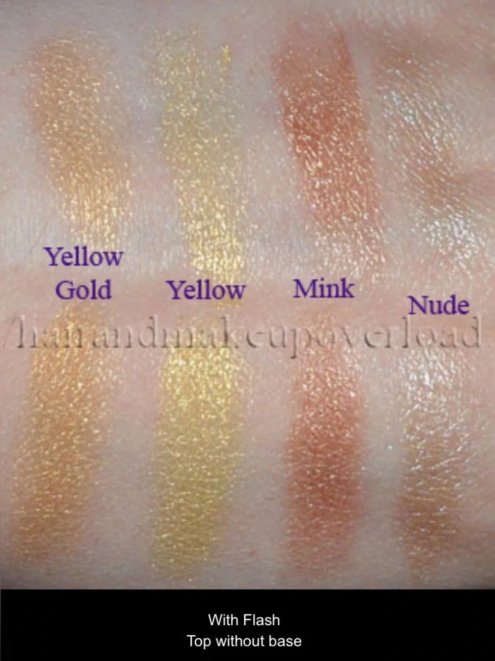 NYX color yellow
